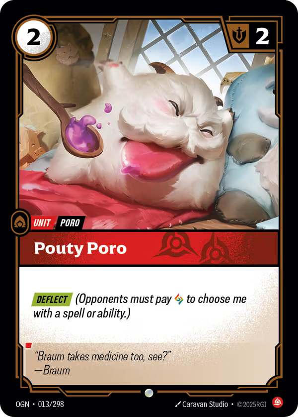 Pouty Poro [OGN-013/298] [Origins] [Foil]