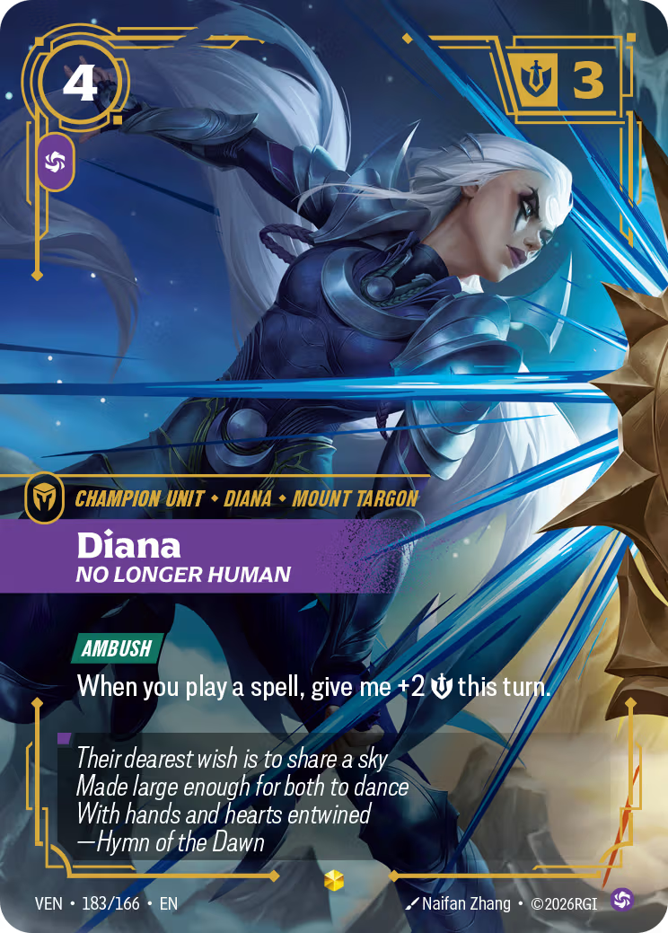 Diana, No Longer Human [VEN-183/166] [Vendetta]