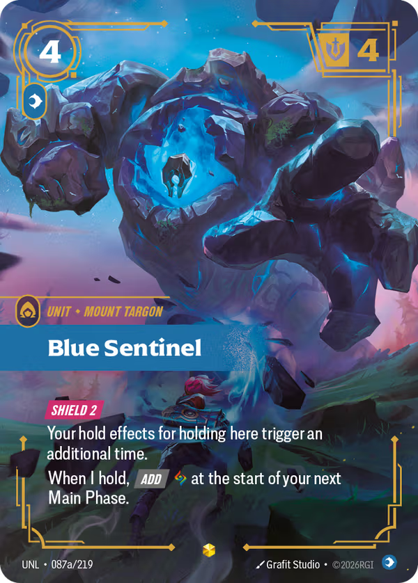 Blue Sentinel [UNL-087a/219] [Unleashed]