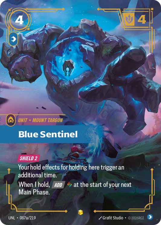 Blue Sentinel [UNL-087a/219] [Unleashed]