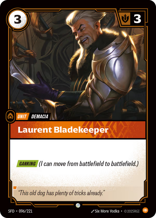 Laurent Bladekeeper [SFD-096/221] [Spiritforged] [Foil]