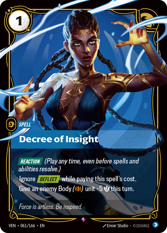 Decree of Insight [VEN-061/166] [Vendetta]
