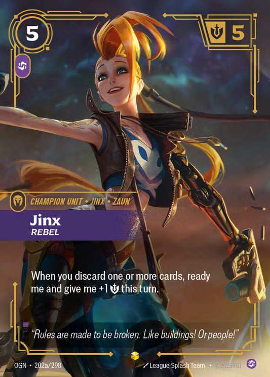 Jinx, Rebel [OGN-202a/298] [Origins]