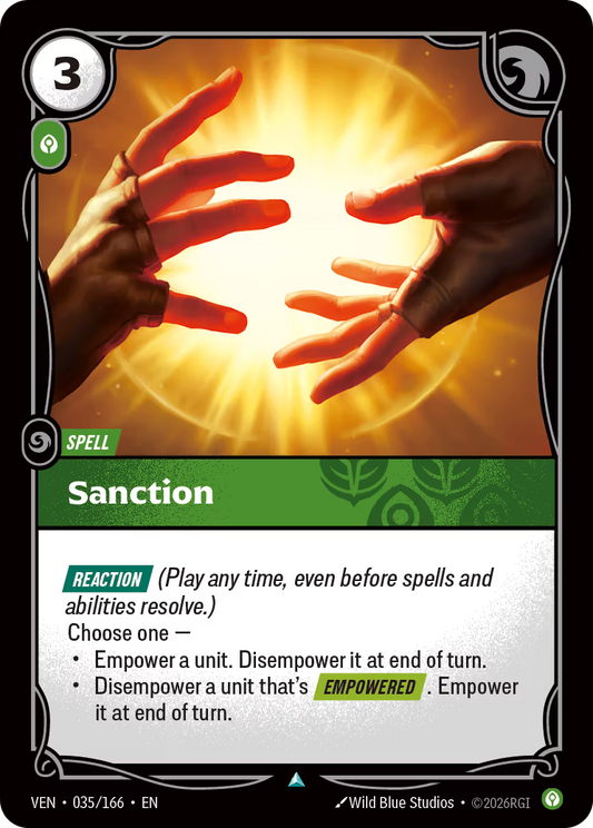 Sanction [VEN-035/166] [Vendetta] [Foil]