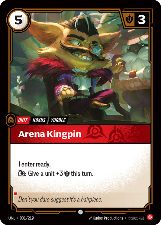 Arena Kingpin [UNL-001/219] [Unleashed] [Foil]