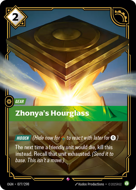 Zhonya's Hourglass [OGN-077/298] [Origins]
