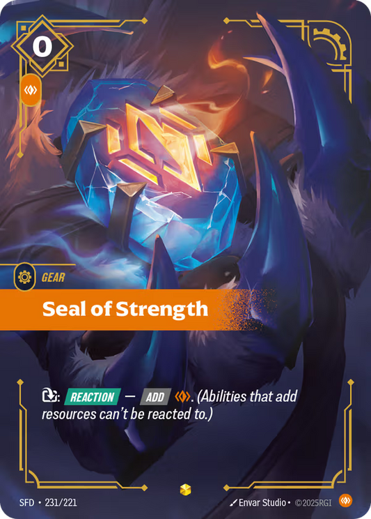Seal of Strength [SFD-231/221] [Spiritforged]