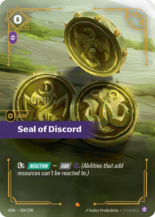 Seal of Discord [OGN-204/298] [Origins]