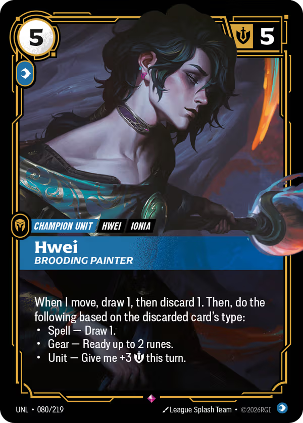 Hwei, Brooding Painter [UNL-080/219] [Unleashed]