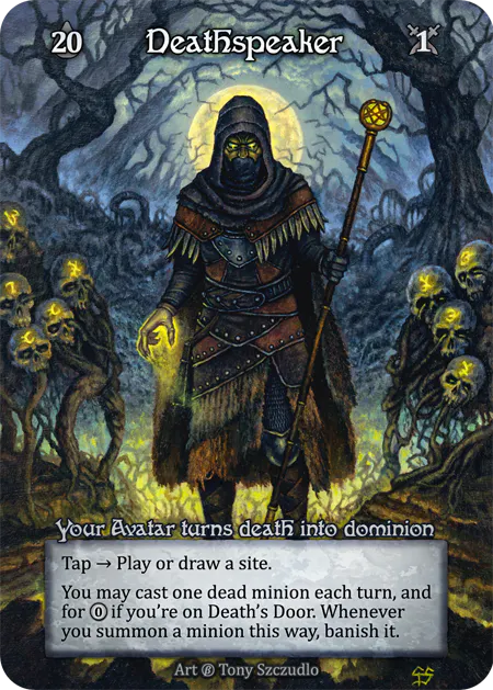 (FOIL) Deathspeaker - Beta* - NM