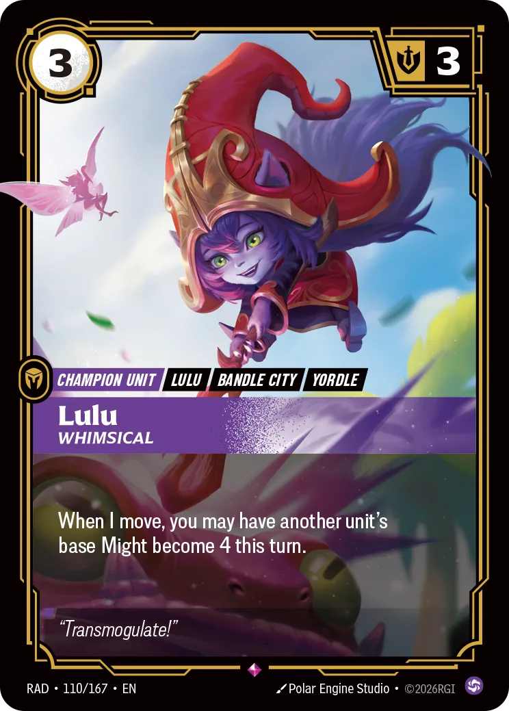 Lulu, Whimsical RAD-110/167] [Radiance]