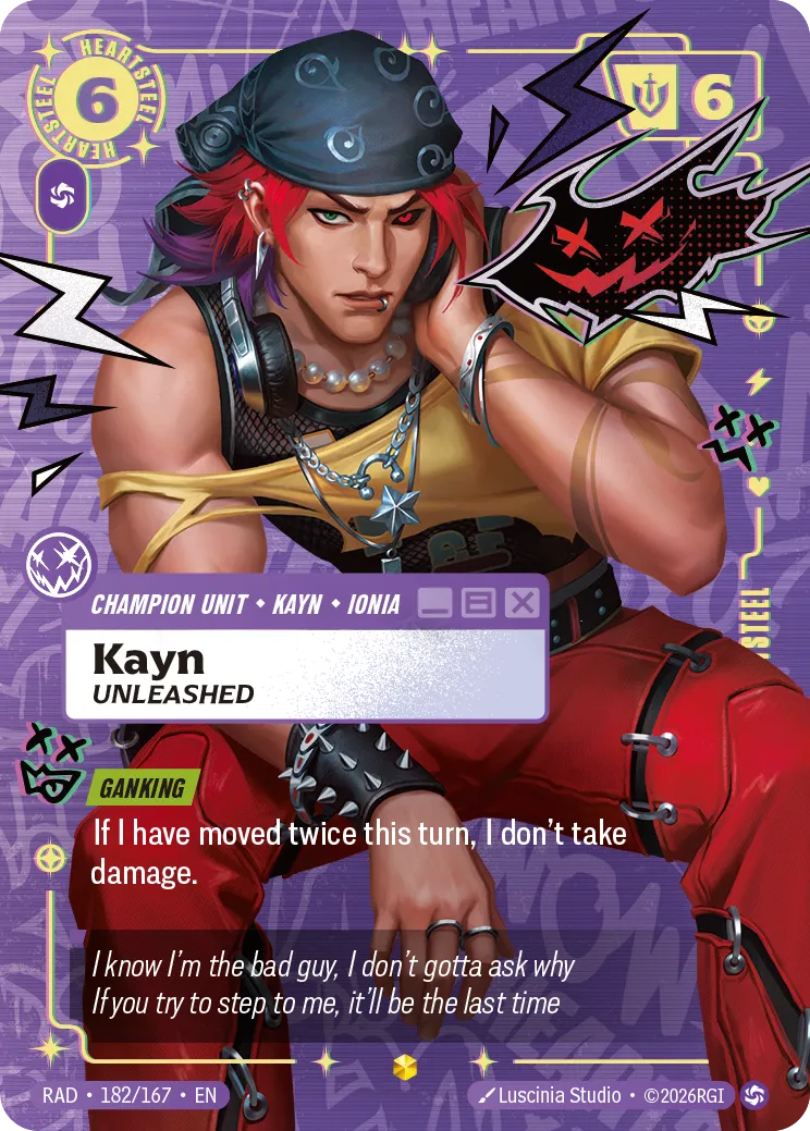 Kayn, Unleashed [RAD-182/167] [Radiance]