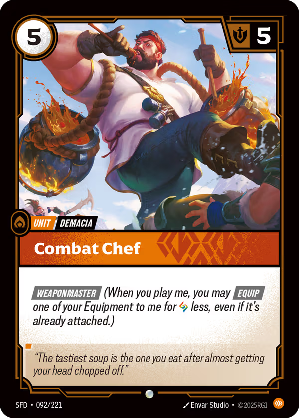 Combat Chef [SFD-092/221] [Spiritforged]
