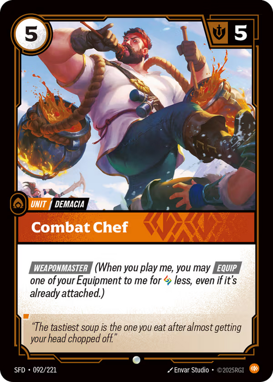 Combat Chef [SFD-092/221] [Spiritforged]