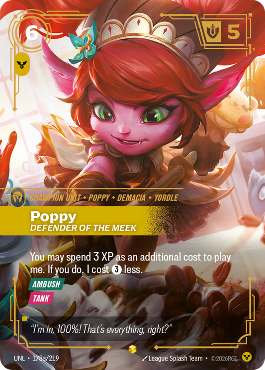 Poppy, Defender of the Meek [UNL-178a/219] [Unleashed]