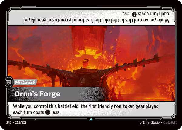 Ornn's Forge [SFD-213/221] [Spiritforged]