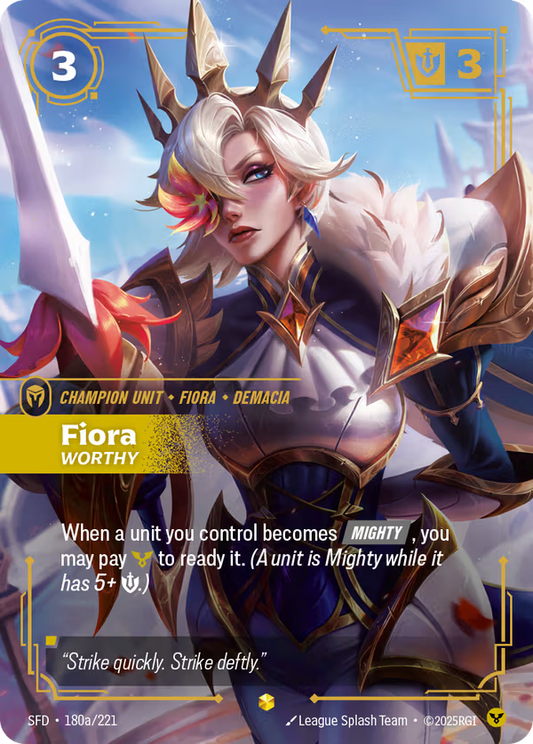 Fiora, Worthy [SFD-180a/221] [Spiritforged]