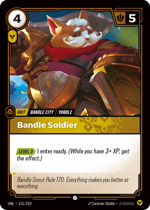 Bandle Soldier [UNL-151/219] [Unleashed] [Foil]