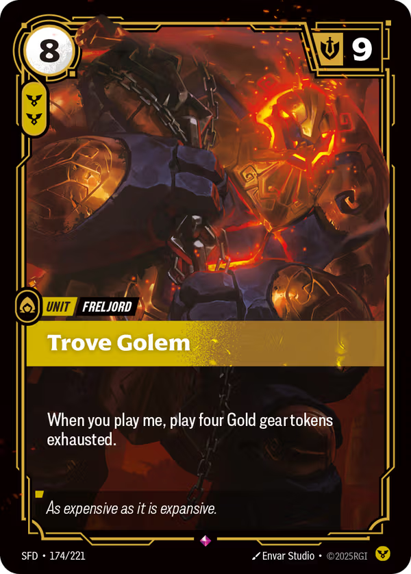 Trove Golem [SFD-174/221] [Spiritforged]