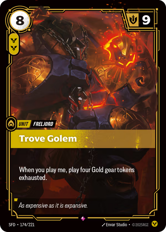 Trove Golem [SFD-174/221] [Spiritforged]