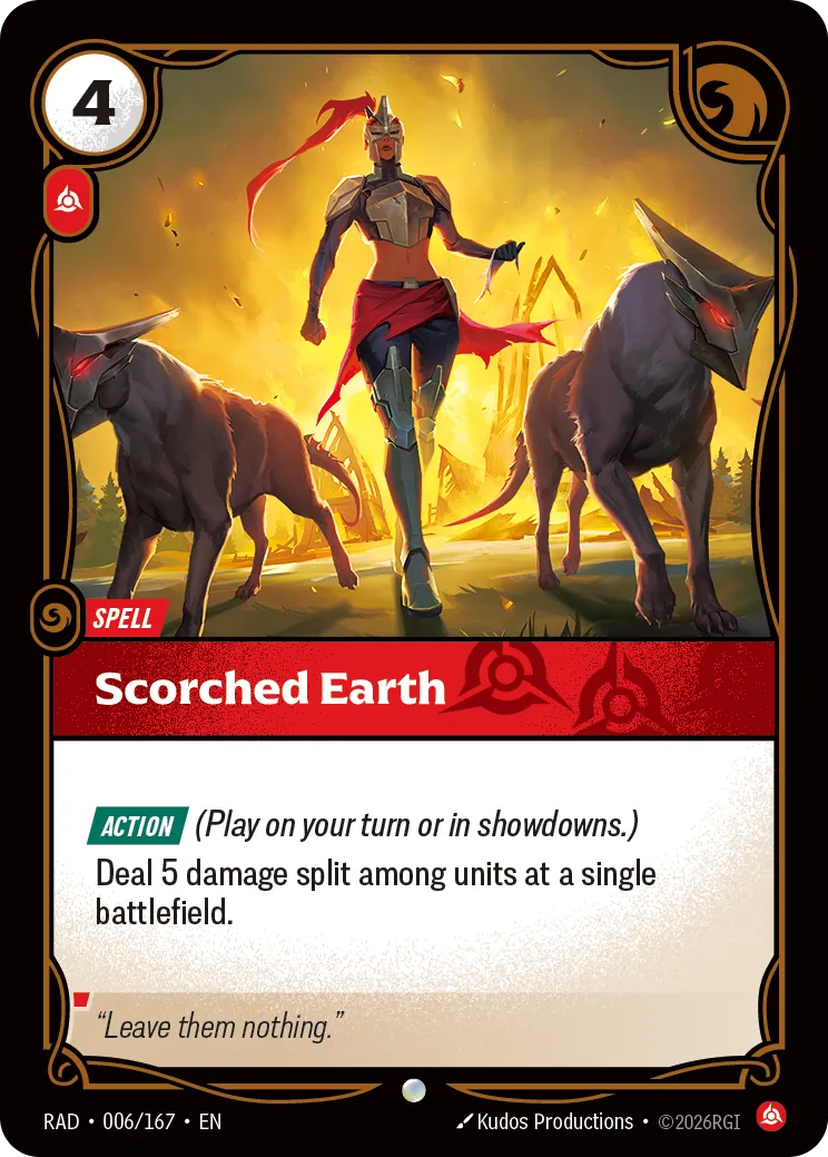 Scorched Earth [RAD-006/167] [Radiance]
