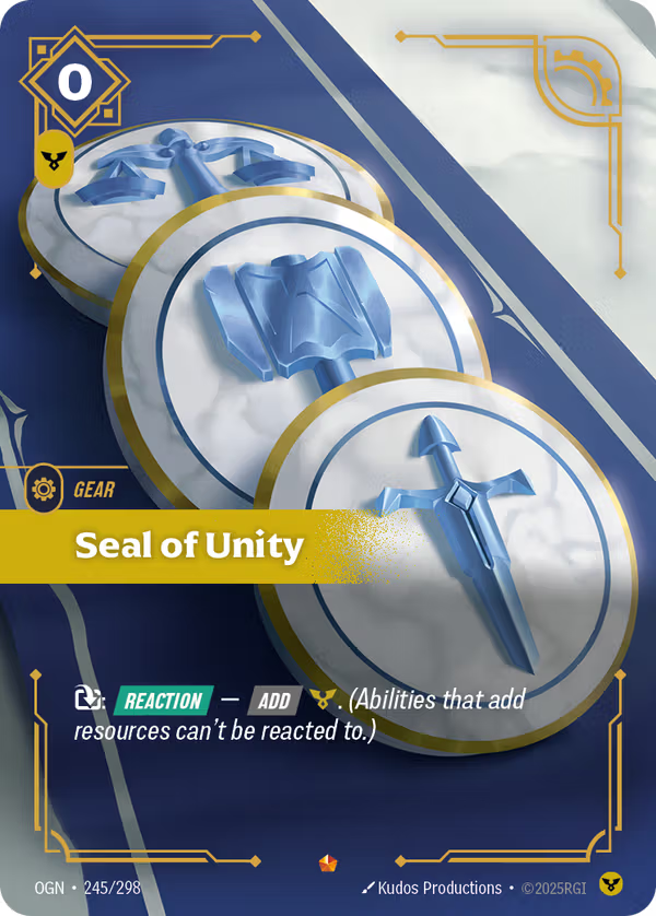 Seal of Unity [OGN-245/298] [Origins]