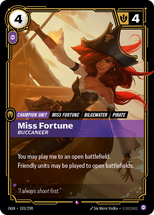 Miss Fortune, Buccaneer [OGN-193/298] [Origins]