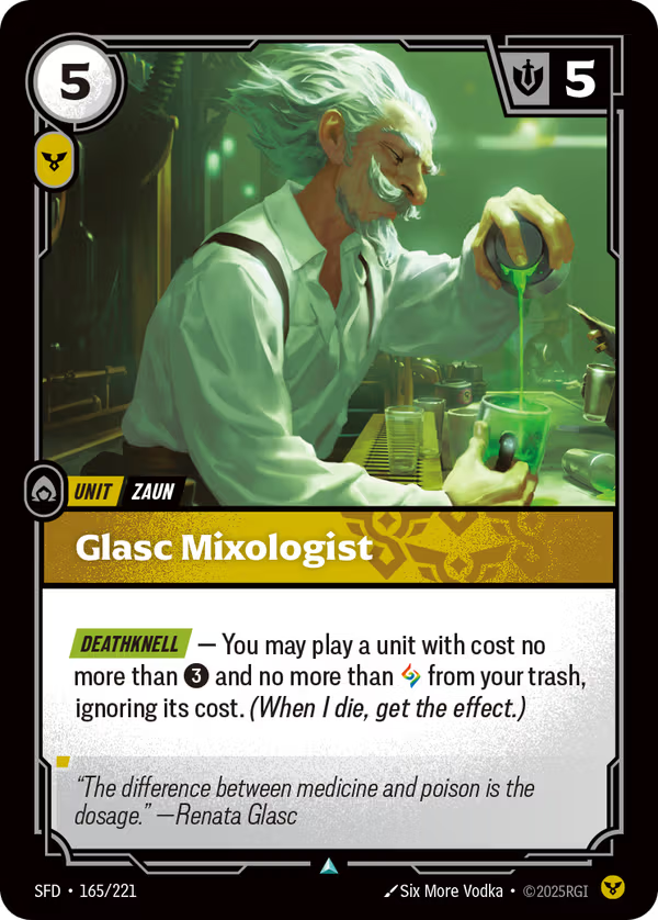 Glasc Mixologist [SFD-165/221] [Spiritforged]