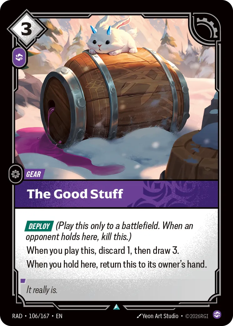 The Good Stuff [RAD-106/167] [Radiance] [Foil]