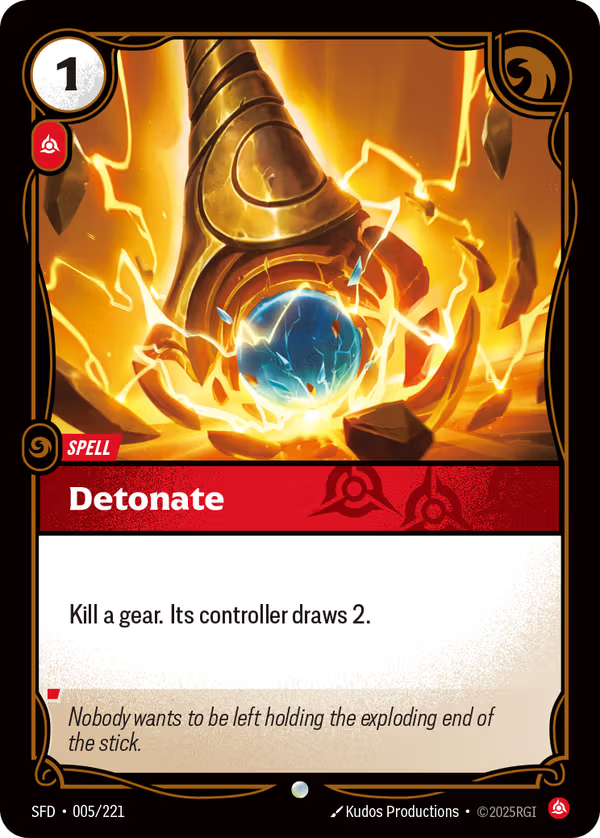 Detonate [SFD-005/221] [Spiritforged]