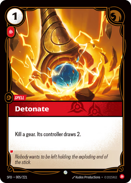 Detonate [SFD-005/221] [Spiritforged]