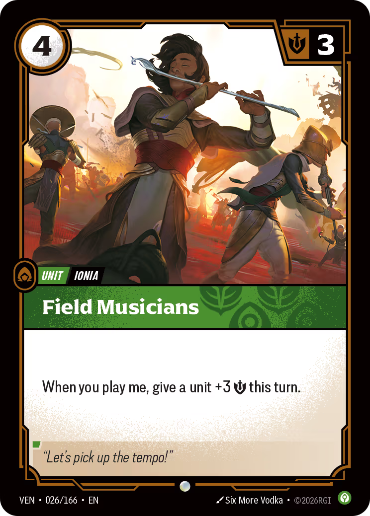 Field Musicians [VEN-026/166] [Vendetta]