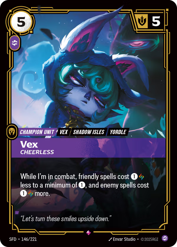 Vex, Cheerless [SFD-146/221] [Spiritforged]