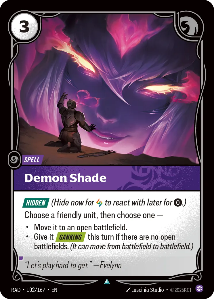Demon Shade [RAD-102/167] [Radiance]
