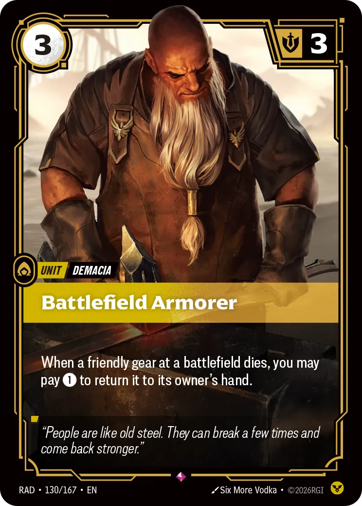 Battlefield Armorer [RAD-130/167] [Radiance]