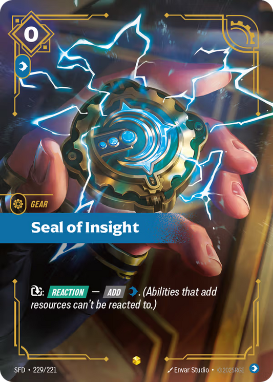 Seal of Insight [SFD-229/221] [Spiritforged]