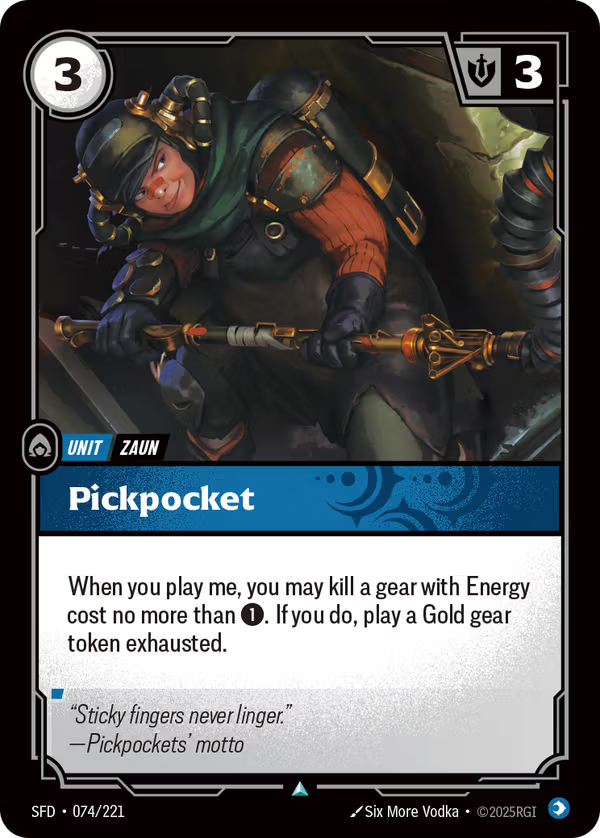 Pickpocket [SFD-074/221] [Spiritforged]