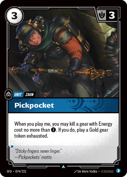 Pickpocket [SFD-074/221] [Spiritforged]
