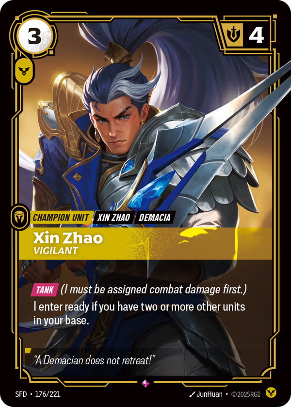 Xin Zhao, Vigilant [SFD-176/221] [Spiritforged]