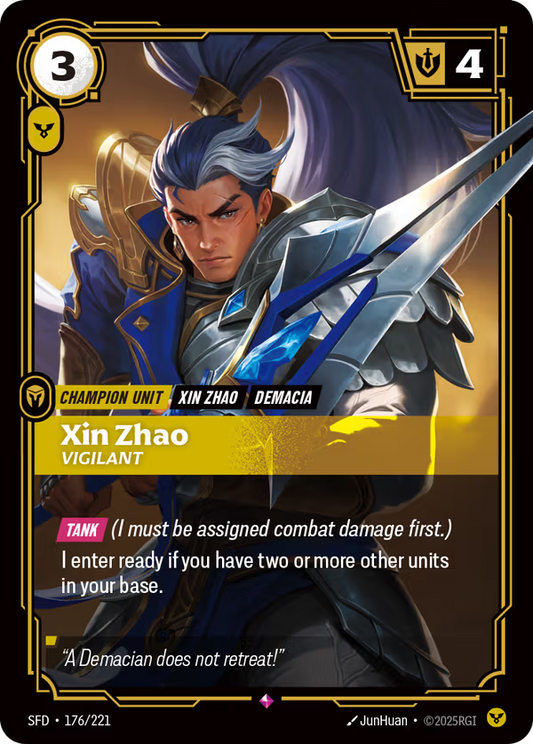 Xin Zhao, Vigilant [SFD-176/221] [Spiritforged]