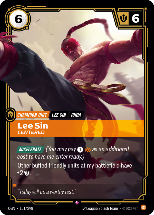 Lee Sin, Centered [OGN-151/298] [Origins]