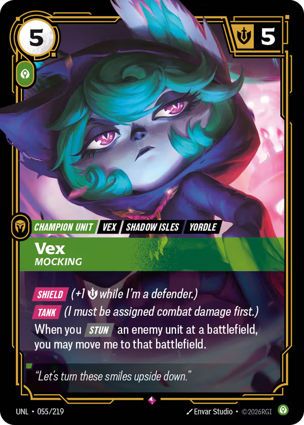 Vex, Mocking [UNL-055/219] [Unleashed]
