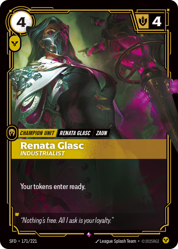 Renata Glasc, Industrialist [SFD-171/221] [Spiritforged]