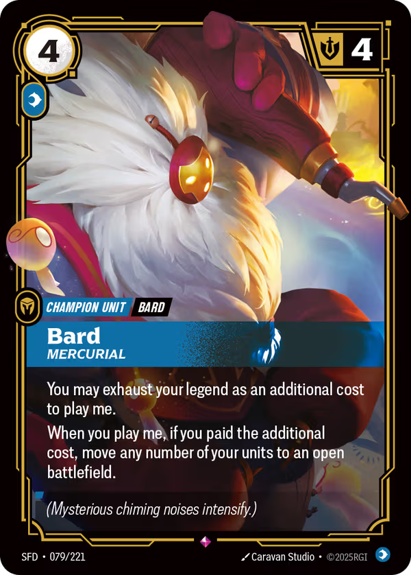 Bard, Mercurial [SFD-079/221] [Spiritforged]