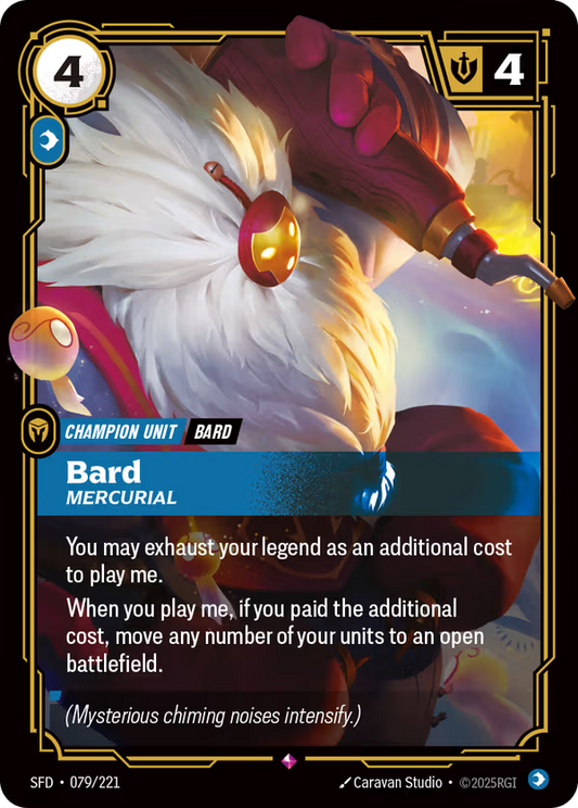 Bard, Mercurial [SFD-079/221] [Spiritforged]