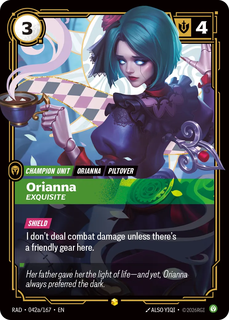 Orianna, Exquisite [RAD-042a/167] [Radiance]