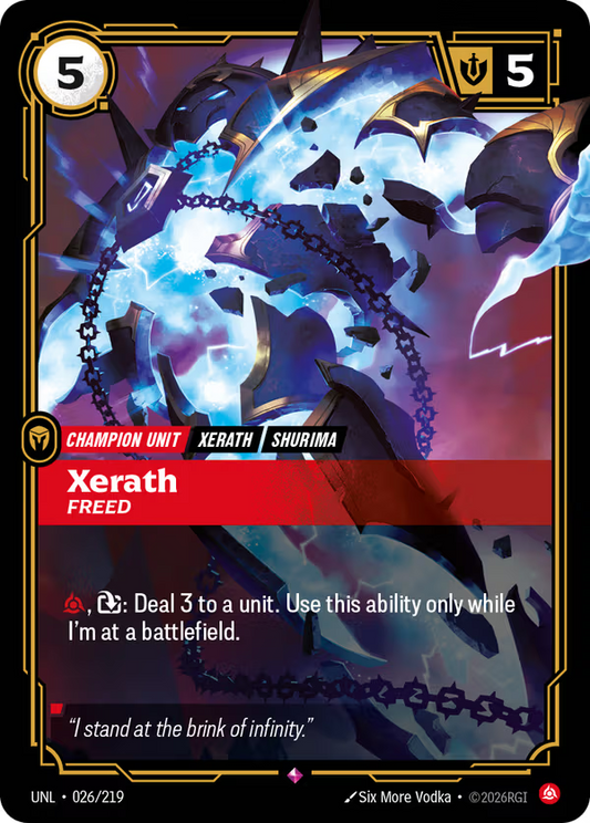 Xerath, Freed [UNL-026/219] [Unleashed]