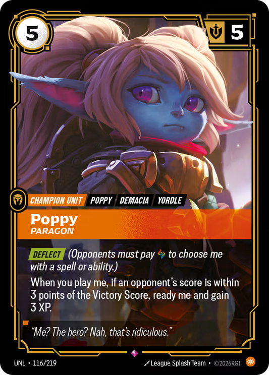 Poppy, Paragon [UNL-116/219] [Unleashed]