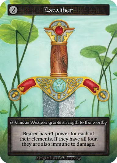 (FOIL) Excalibur - Arthurian Legends - NM
