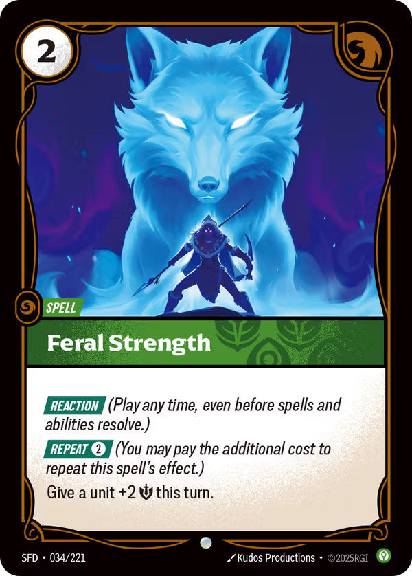 Feral Strength [SFD-034/221] [Spiritforged]